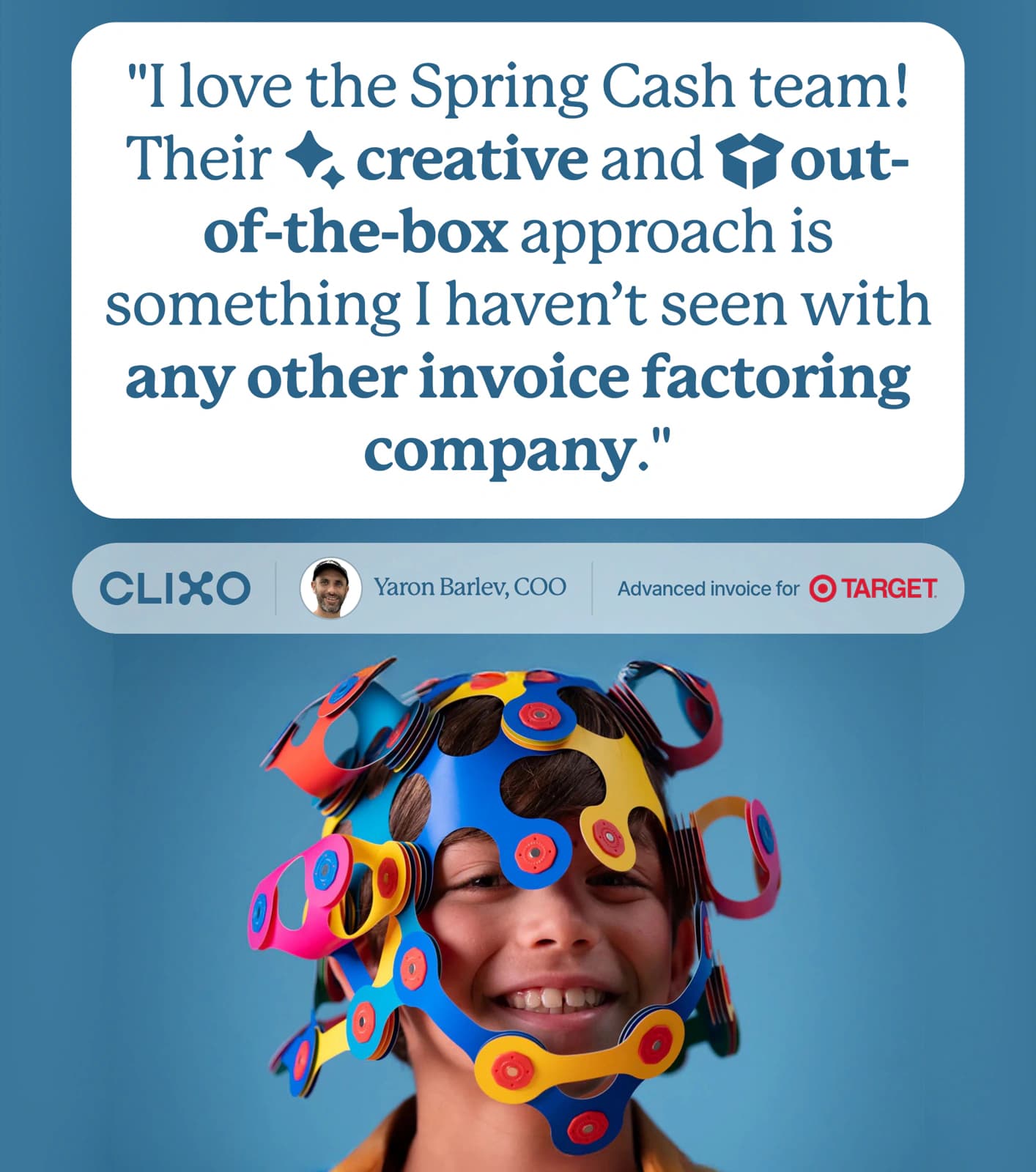 Yaron Barlev, COO of Clixo