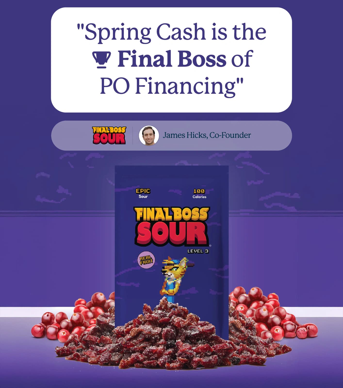 James Hicks, Co-Founder of Final Boss Sour