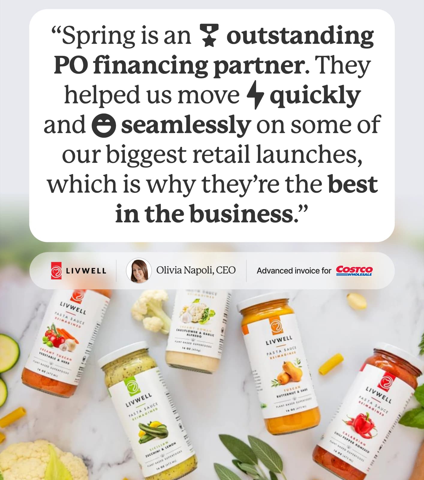 Olivia Napoli, CEO of LivWell